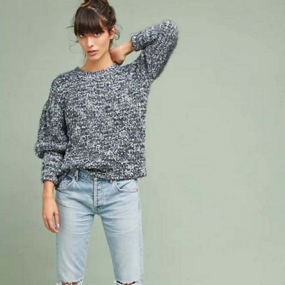 Anthropologie Moth Crew Neck Halen Sweater